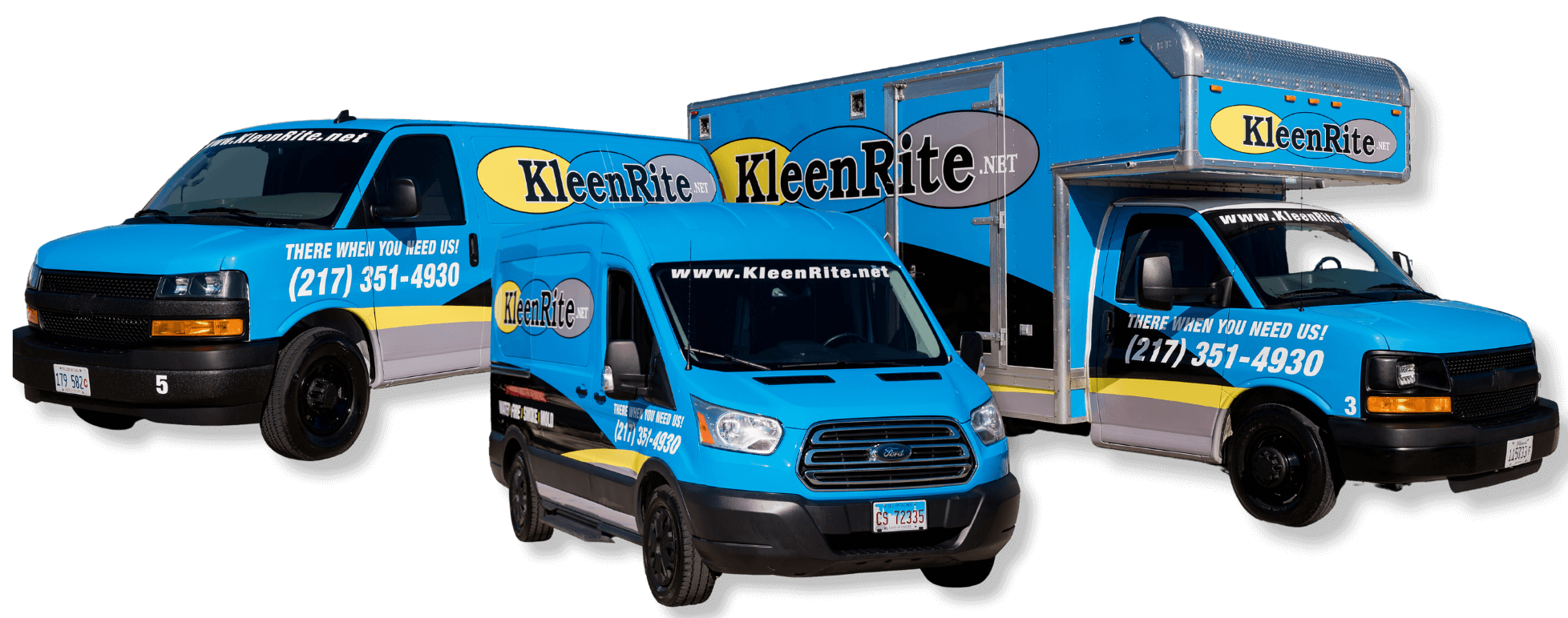 trucks of KleenRite